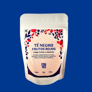 Té negro con frutos rojos