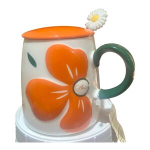 Taza de flores